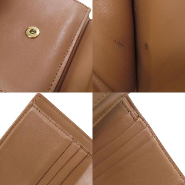 CELINE セリーヌ マカダム 三つ折り財布 二つ折り財布（小銭入れあり