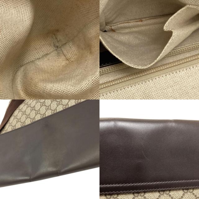 GUCCI グッチ 353429 GGスプリーム ショルダーバッグ PVC レディース