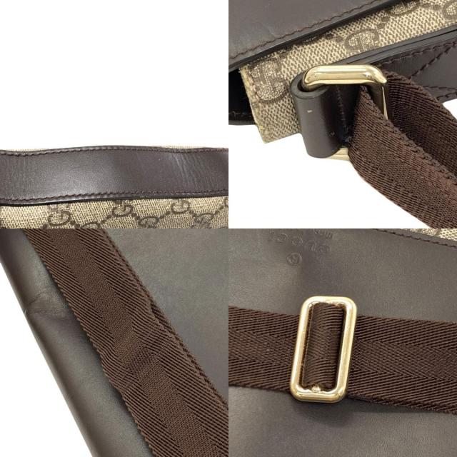 GUCCI グッチ 353429 GGスプリーム ショルダーバッグ PVC レディース [中古] GUCCI グッチ 353429 GGスプリーム ショルダーバッグ PVC レディース