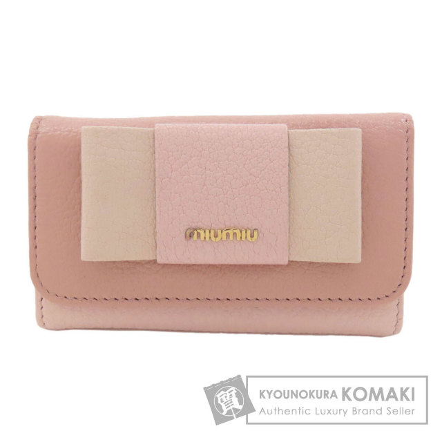 ミュウミュウ キーケース リボン