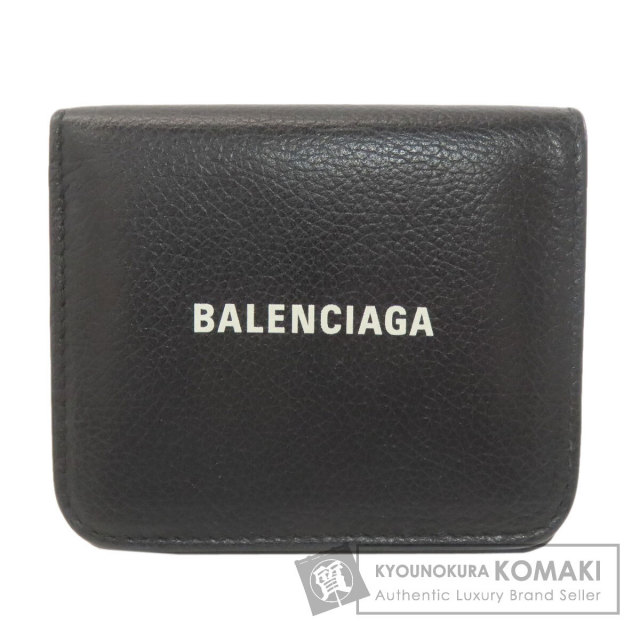バレンシアガ 二つ折り財布（小銭入れあり） ロゴ