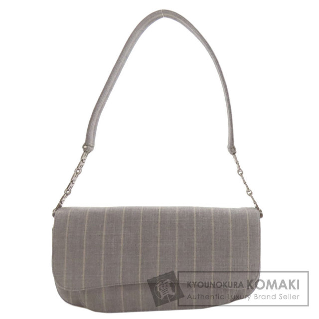 BALLY バリー 総柄 ショルダーバッグ キャンバス レディース [中古