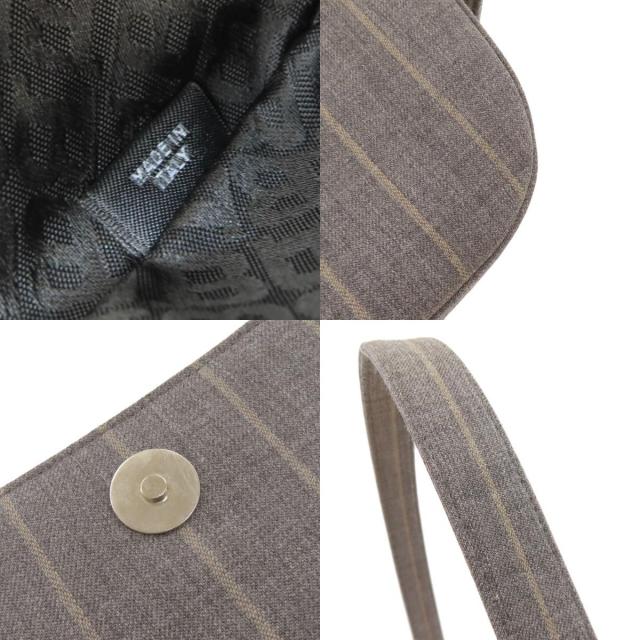 BALLY バリー ワンショルダー ストライプ ショルダーバッグ キャンバス レディース [中古] BALLY バリー ワンショルダー ストライプ ショルダーバッグ キャンバス