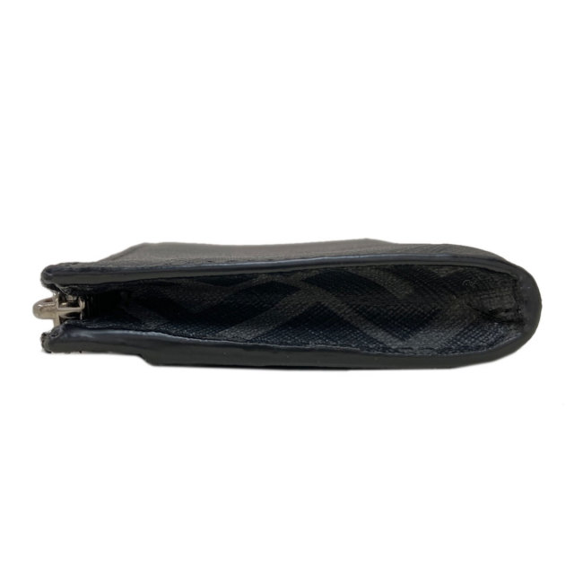 FENDI フェンディ pvc ズッカ柄 ケース L字ファスナー ブラック FENDI フェンディ ズッカ柄 コインケース PVC レディース [中古