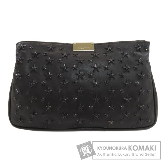 ジミーチュウ クラッチバッグ スターモチーフ