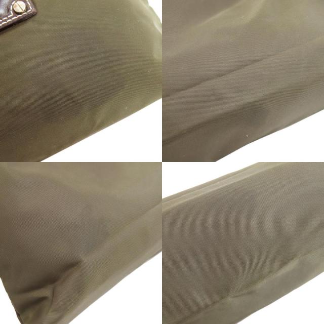 Longchamp ロンシャン ロゴ ショルダーバッグ ナイロン レディース [中古] Longchamp ロンシャン ロゴ ショルダーバッグ ナイロン素材 レディース