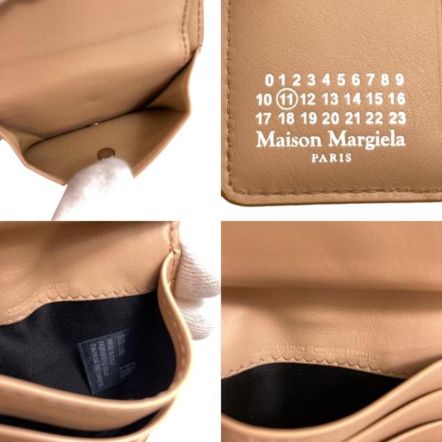 メゾン・マルジェラ 二つ折り財布（小銭入れあり） ロゴ