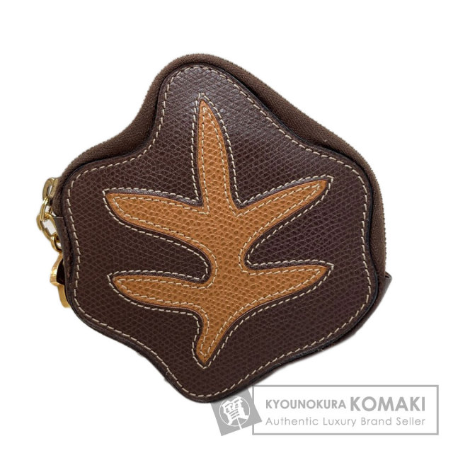 セリーヌ コインケース 紅葉モチーフ