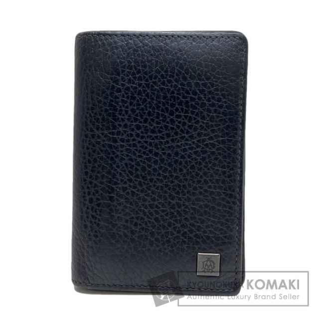 Dunhill ダンヒル ロゴ カードケース カーフ メンズ [中古] ブランド京