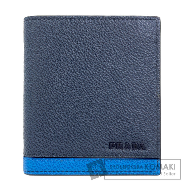 プラダ 二つ折り財布（小銭入れなし） ロゴ