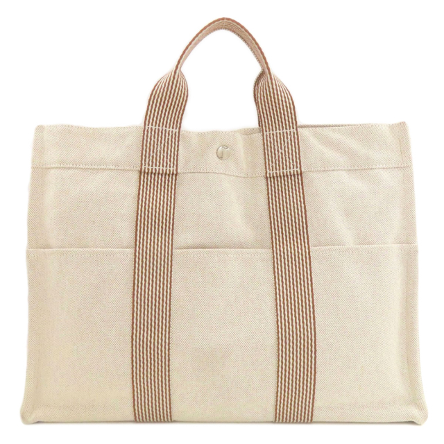 HERMESニューフールトゥハンドバック HERMES エルメス ニューフールトゥMM ハンドバッグ キャンバス