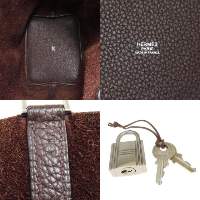 エルメス ハンドバッグ ピコタンロックMM シルバー金具