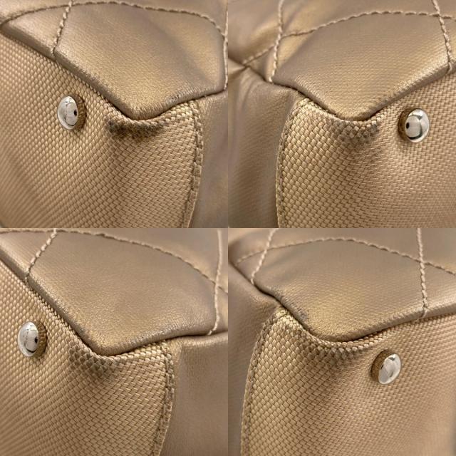 シャネル トートバッグ パリビアリッツPM シルバー金具