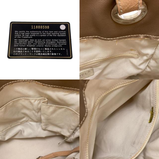 シャネル トートバッグ パリビアリッツPM シルバー金具