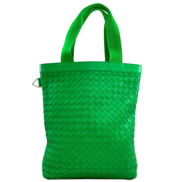 【定価36万】ボッテガヴェネタ トートバッグ　2way イントレチャート　緑 BOTTEGA VENETA ボッテガヴェネタ イントレチャート トートバッグ