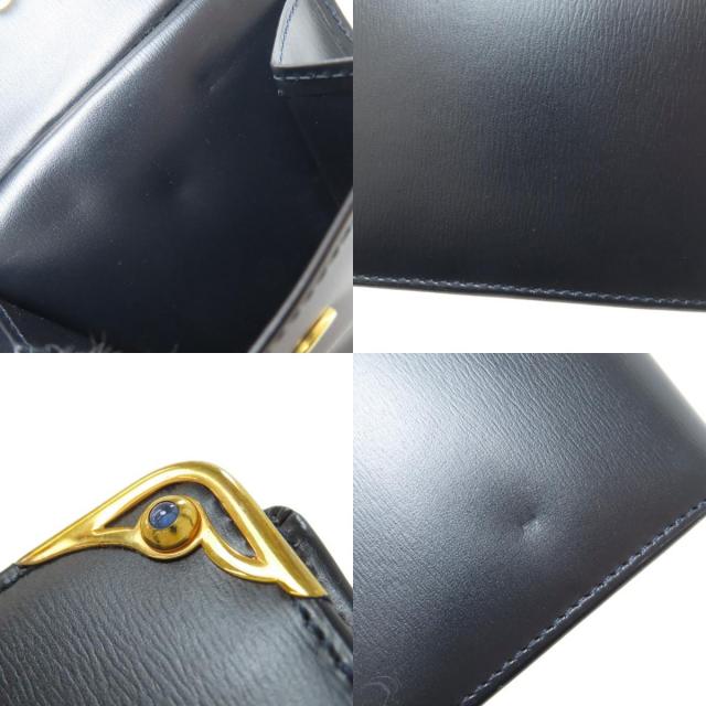 CARTIER カルティエ サファイアライン 二つ折り財布（小銭入れあり