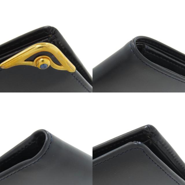 CARTIER カルティエ サファイアライン 二つ折り財布（小銭入れあり