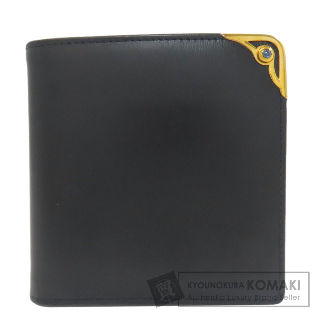 カルティエ 二つ折り財布（小銭入れあり） サファイアライン