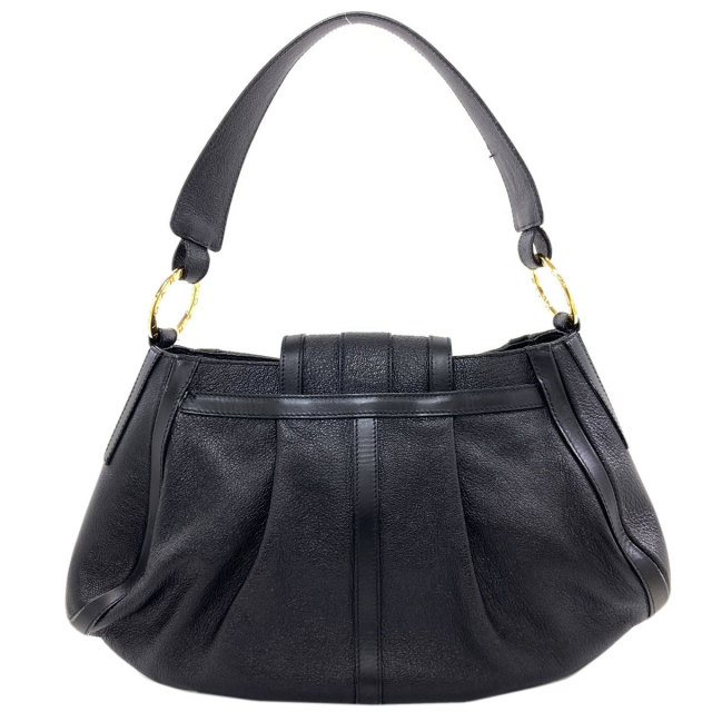 【美品】BVLGARIブルガリレザー 2WAY ショルダーバッグブラックA4可 ブルガリ BVLGARI ブルガリ ブルガリ アルバ 2way ハンドバッグ 斜
