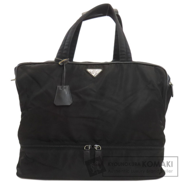 プラダ ボストンバッグ ロゴ金具