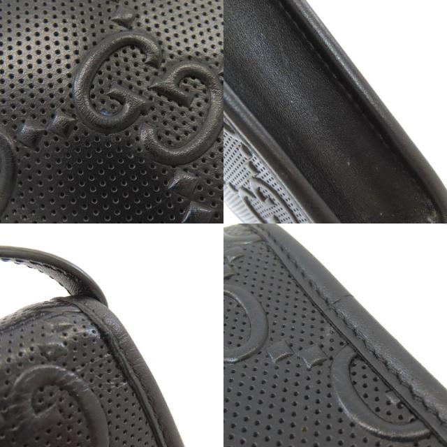 GUCCI グッチ 625571 GGエンボス ミニバッグ ショルダーバッグ カーフ
