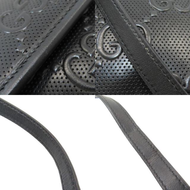 GUCCI グッチ 625571 GGエンボス ミニバッグ ショルダーバッグ カーフ