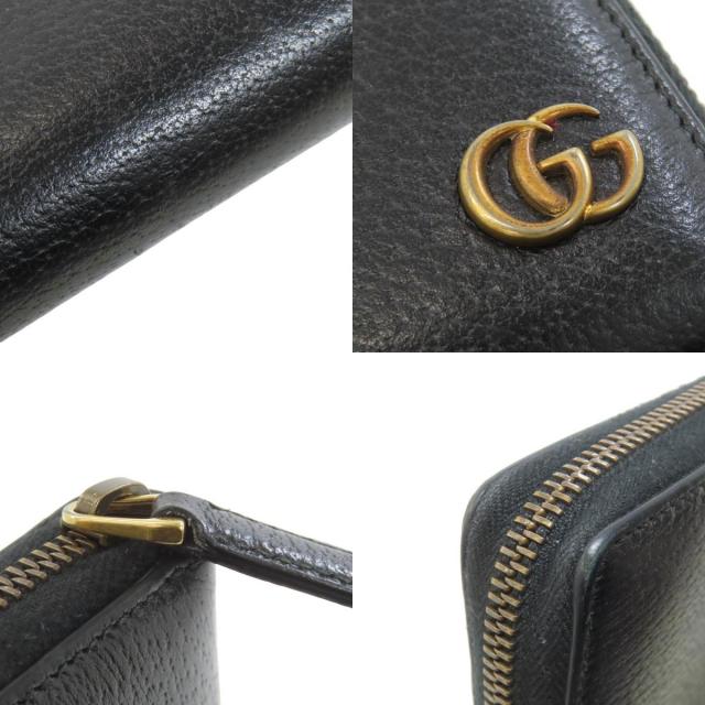 GUCCI グッチ 428736 ダブルG GGマーモント 長財布（小銭入れあり） レザー レディース [中古] GUCCI（グッチ） 428736 ダブルG GGマーモント 長財布（小銭入れあり