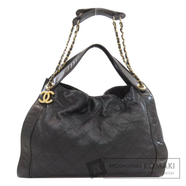 シャネル ショルダーバッグ マトラッセ ココマーク ゴールド金具 2WAY