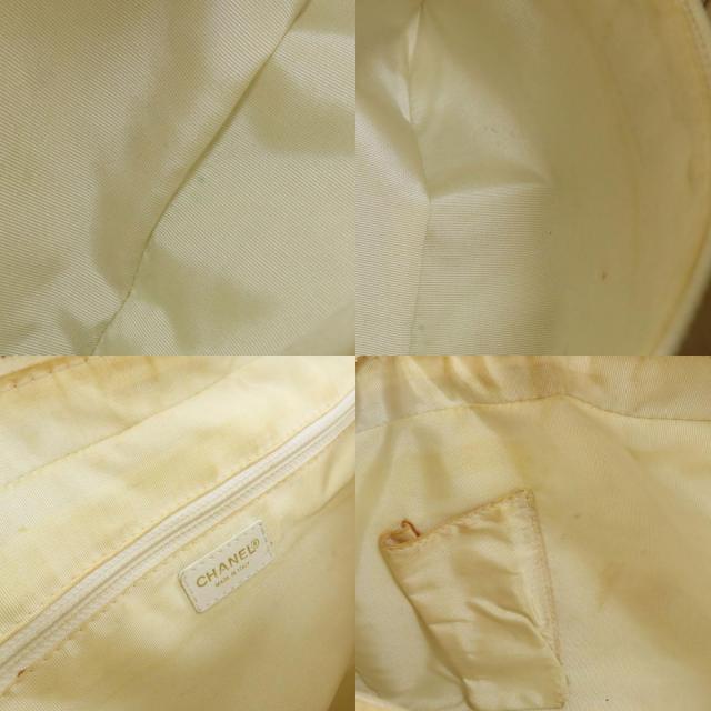 シャネル ハンドバッグ ココマーク ワイルドステッチ ゴールド金具