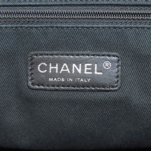 シャネル トートバッグ ドーヴィル シルバー金具