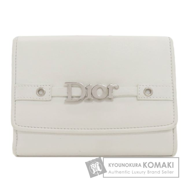 クリスチャンディオール 二つ折り財布（小銭入れあり） ロゴ