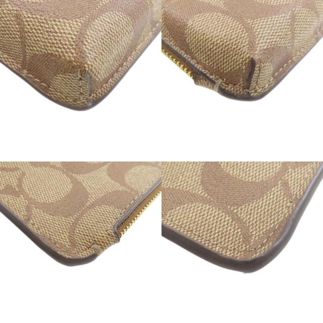 COACH コーチ C7397 サウス フォーン シグネチャー ショルダーバッグ PVC レディース [中古] COACH コーチ C7397 サウス フォーン シグネチャー ショルダーバッグ
