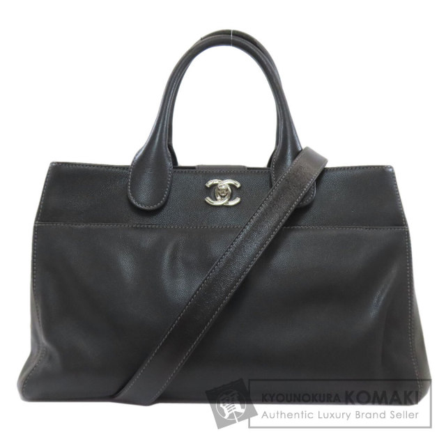 シャネル ハンドバッグ エグゼクティブトート シルバー金具 2WAY