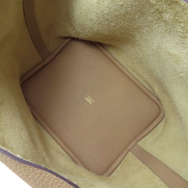 エルメス ハンドバッグ ピコタンロックMM トレンチ ゴールド金具