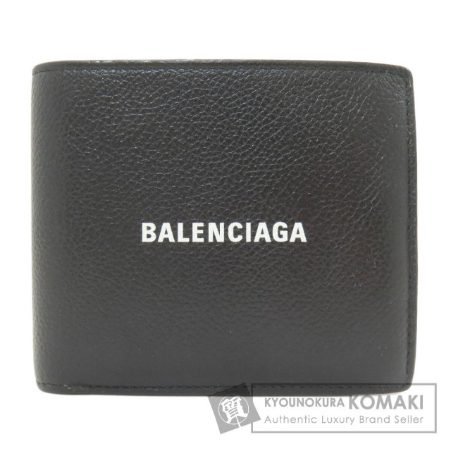 バレンシアガ 二つ折り財布（小銭入れあり） ロゴ