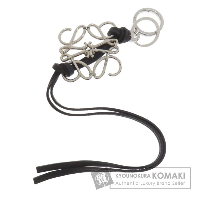 LOEWE ロエベ アナグラム チャーム キーホルダー レザー/金属製 LOEWE ロエベ アナグラム チャーム キーホルダー レザー/金属製
