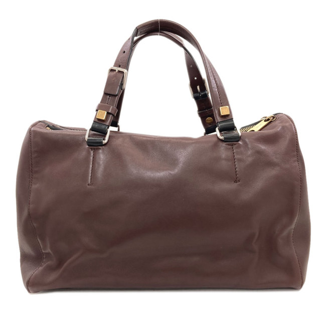 CELINE セリーヌ 2WAY ハンドバッグ レザー レディース [中古