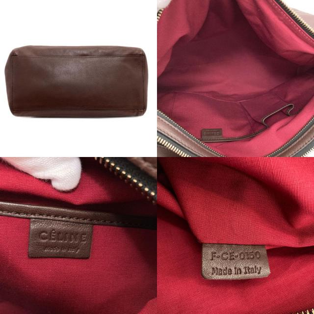CELINE セリーヌ 2WAY ハンドバッグ レザー レディース [中古