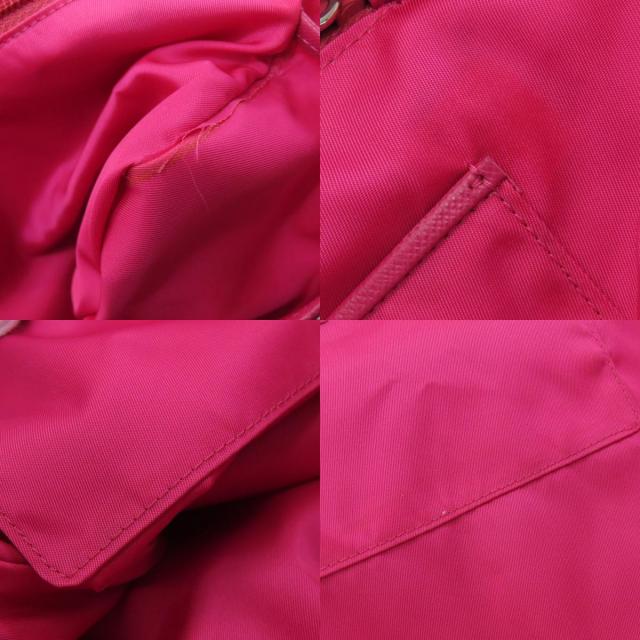 プラダ トートバッグ ロゴ金具 フラワー 2WAY