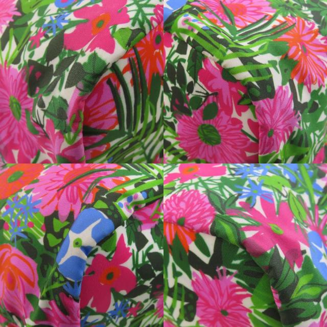 プラダ トートバッグ ロゴ金具 フラワー 2WAY