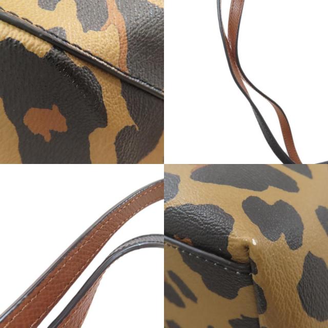 コーチ トートバッグ レオパード柄