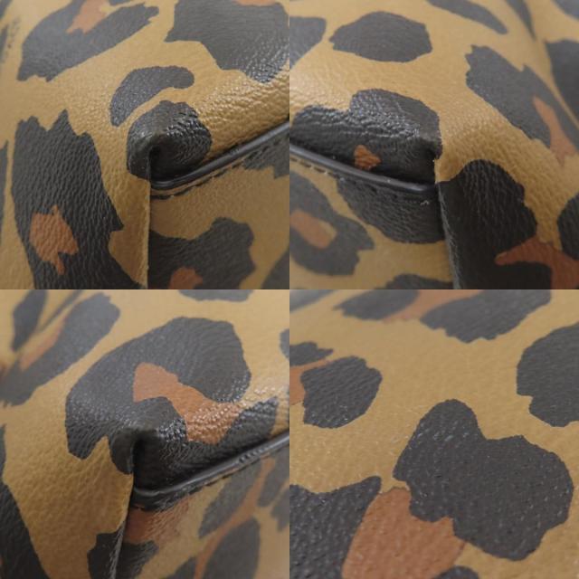 コーチ トートバッグ レオパード柄