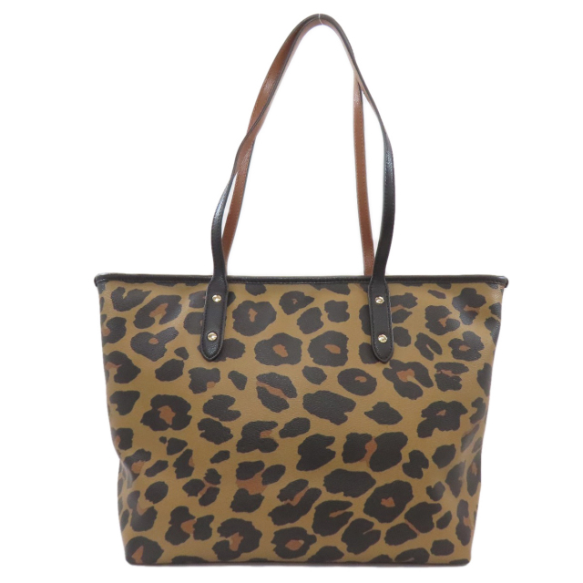 コーチ トートバッグ レオパード柄