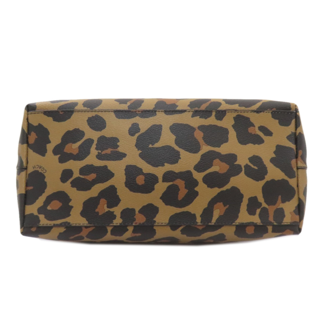 コーチ トートバッグ レオパード柄