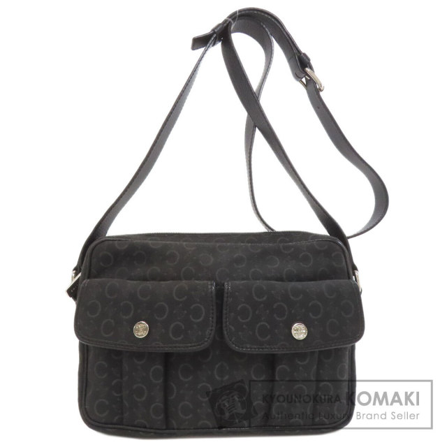 CELINE セリーヌ Cマカダム ショルダーバッグ キャンバス レディース