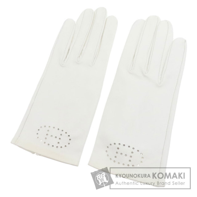 エルメス グローブ Hロゴ レザーグローブ