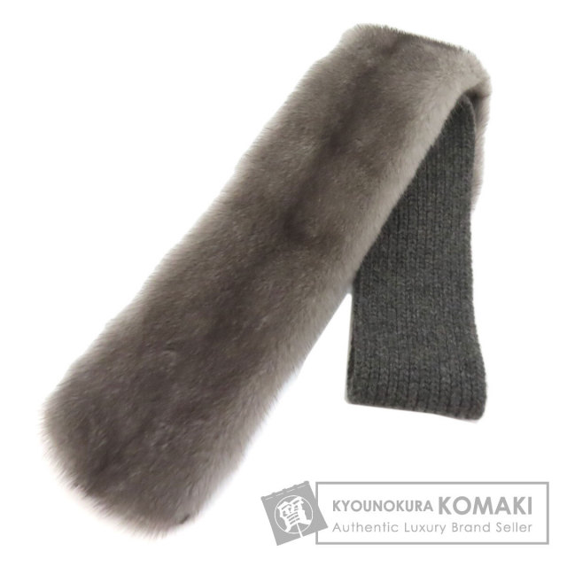 プラダ マフラー ファーマフラー