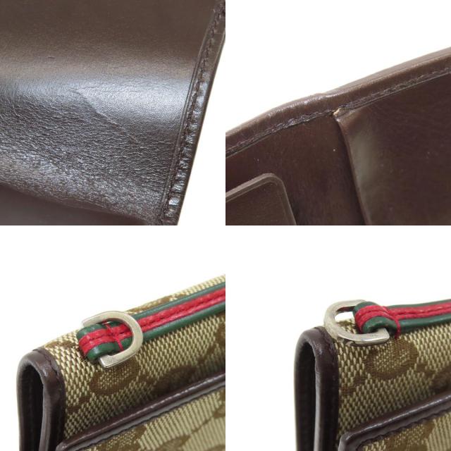 レア✨GUCCI ビジネスバッグ　gg柄　キャンバス×レザー　鍵 GUCCI（グッチ） 【中古】GUCCI キーケース 6連【非常に良い】GG柄 GG