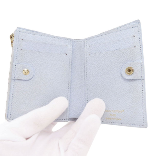 LOUIS VUITTON ルイヴィトン M83587 ポルトフォイユ・リサ 二つ折り財布（小銭入れあり） アンプラント レディース [中古] LOUIS VUITTON ルイヴィトン M83587 ポルトフォイユ・リサ 二つ折り