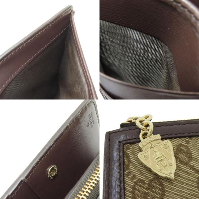 GUCCI グッチ 790036 GG柄 二つ折り財布（小銭入れあり） キャンバス レディース [中古] GUCCI（グッチ） GUCCI GGキャンバス コンパクトウォレット 790036 2